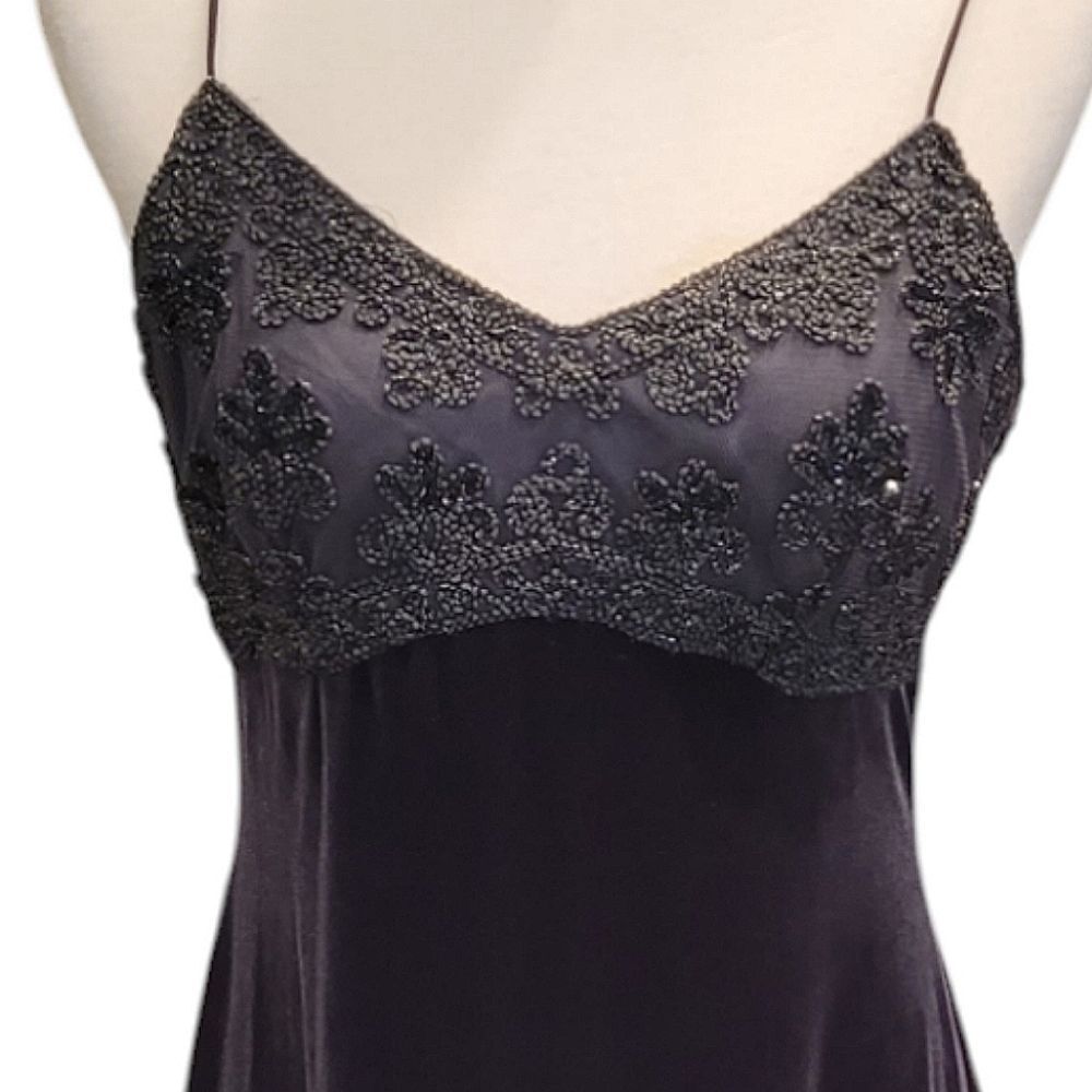 Rhapsody Velvet Empire Waist Dress - Picture 8 of 8